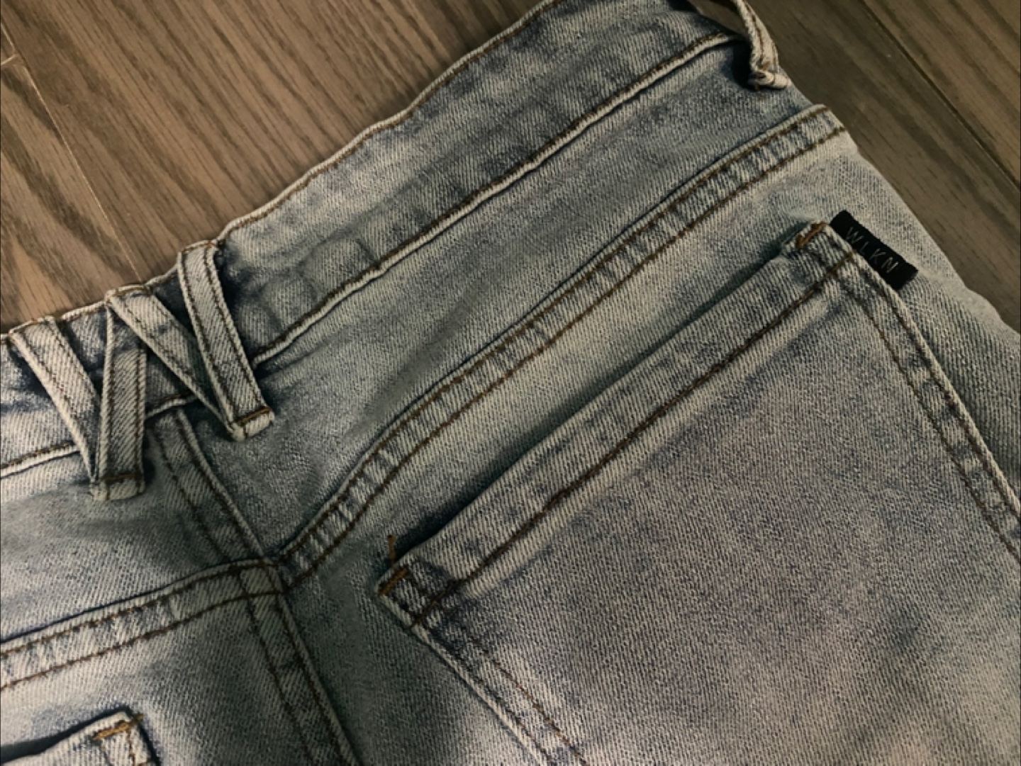 Blue Slim Fit Ripped Jeans - photo 3