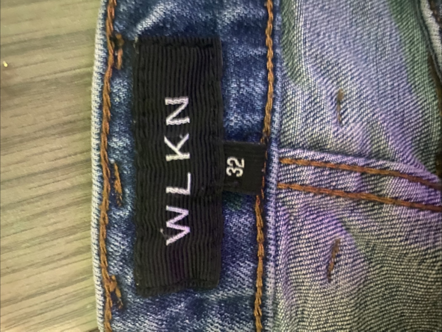 Blue Slim Fit Ripped Jeans - photo 4