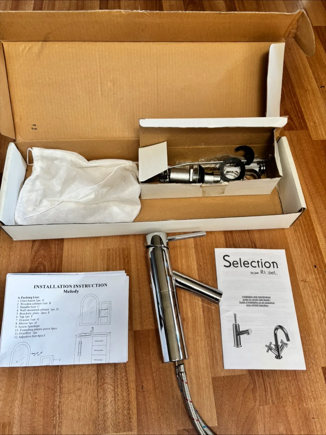 New R1.bel Selection Melody Faucet image indicator(2)