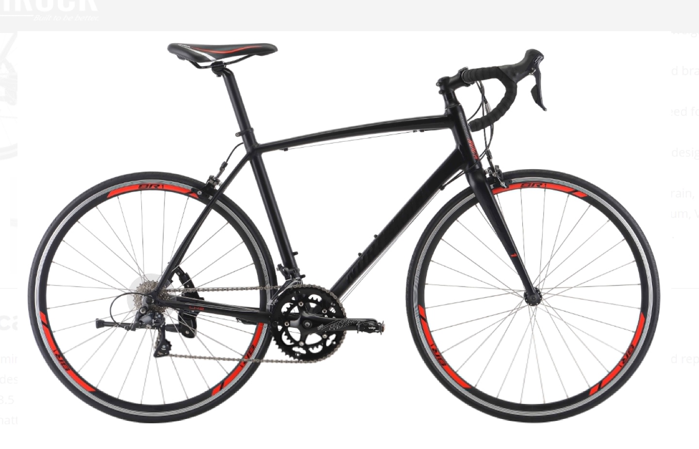 Northrock SR1 Road Bike - Black and Yellow