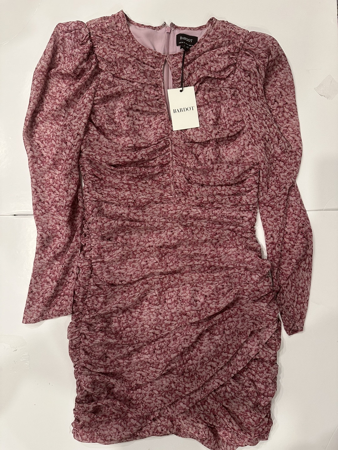 Bardot Floral Mini Dress - Size US 8/M - photo 4