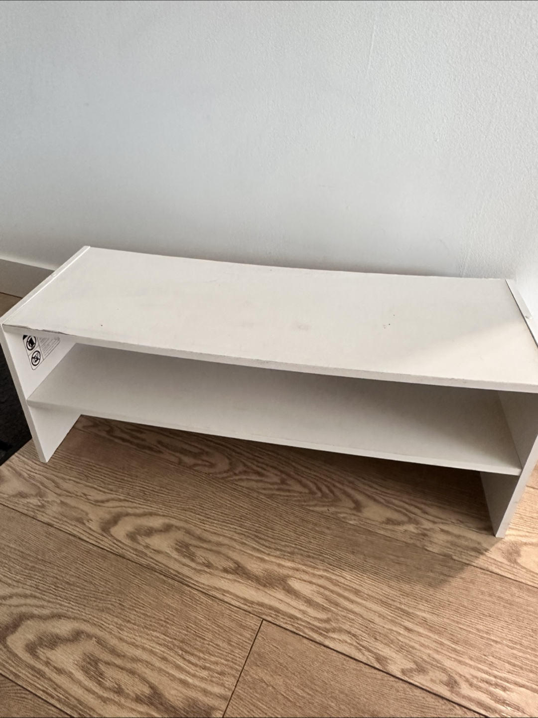 White Shoe Rack