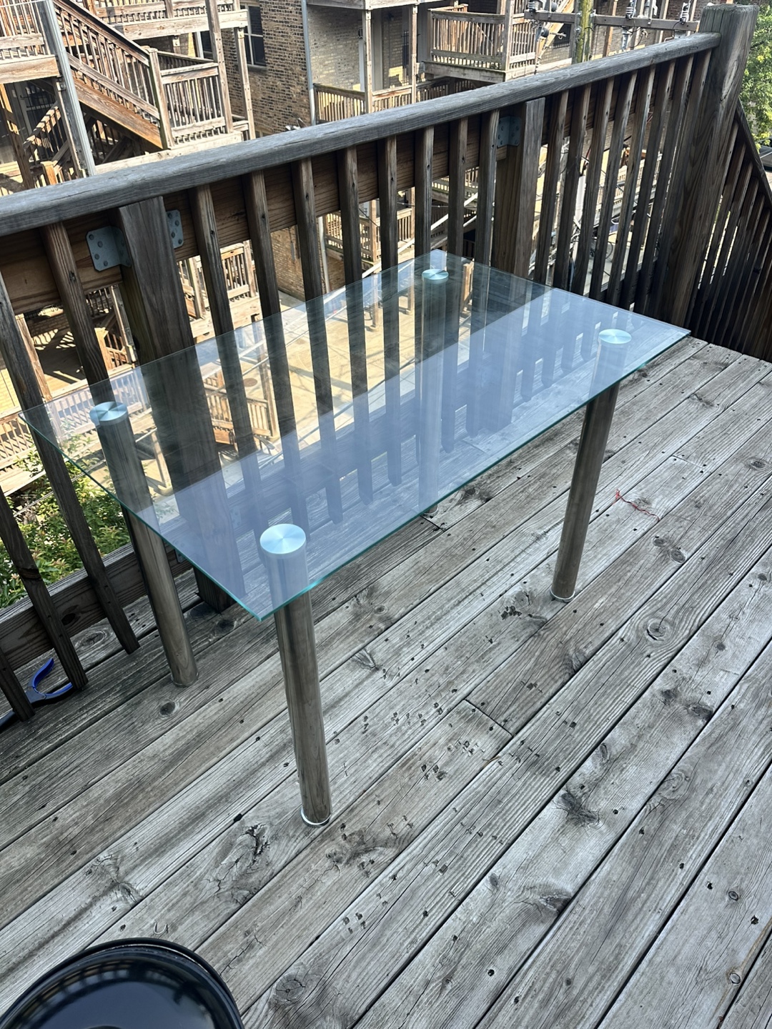 Glass Kitchen Table - photo 2