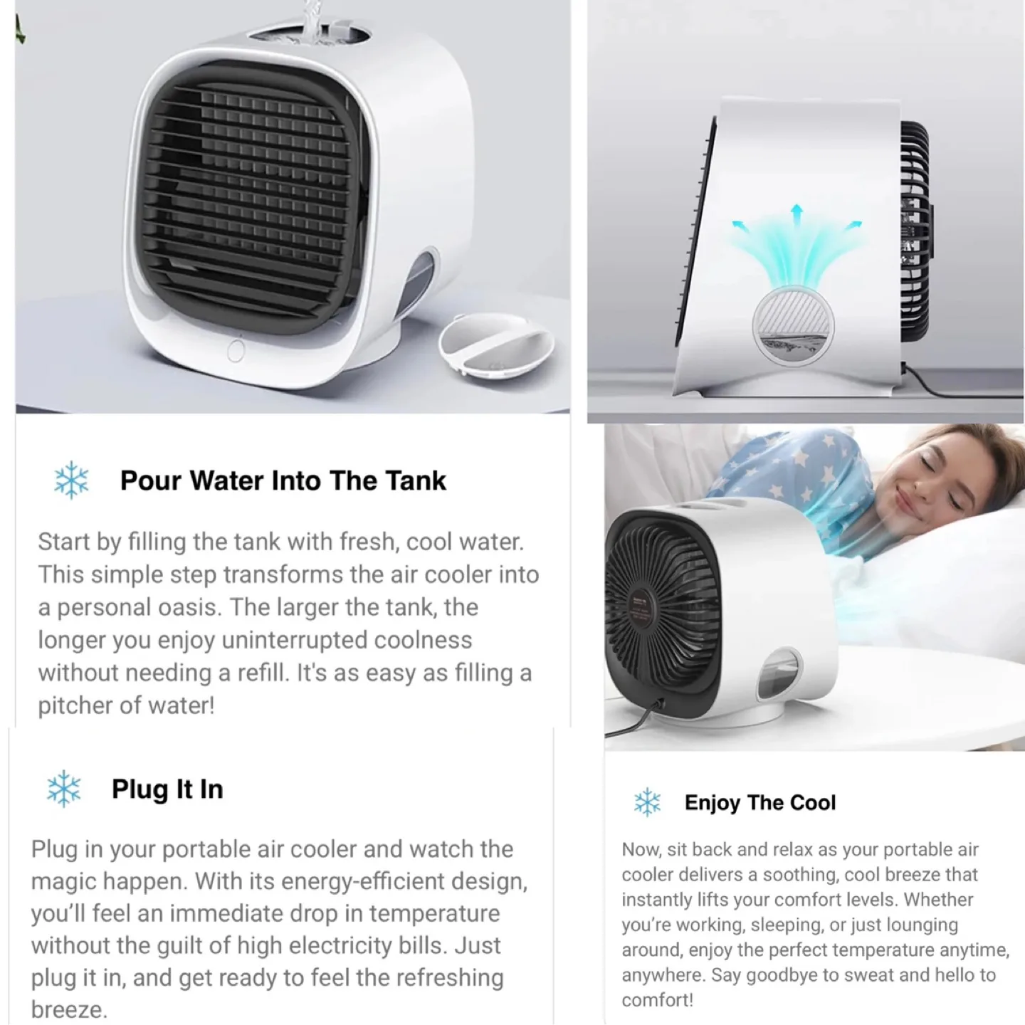 Airabreeze Portable Air Cooler image indicator(2)