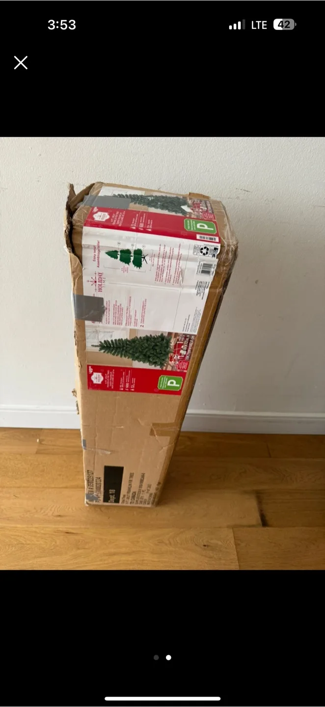6ft Holiday Time Franklin Fir Tree thumbnail