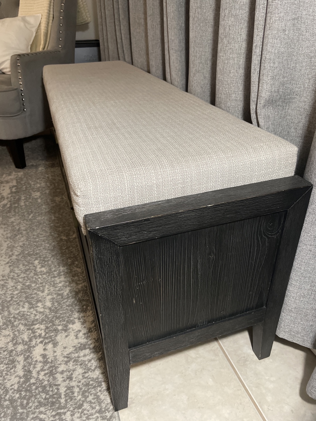 Storage Bench with Cushion Top - photo 5