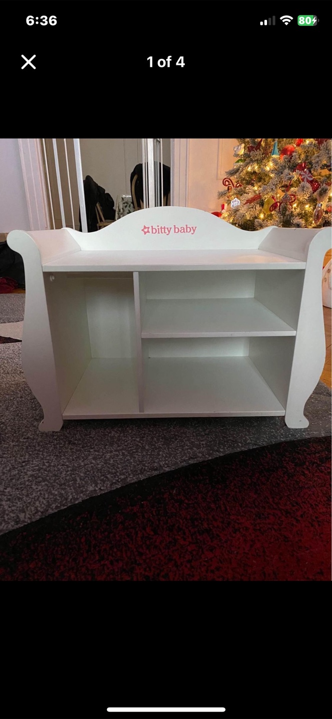 Bitty Baby Changing Table