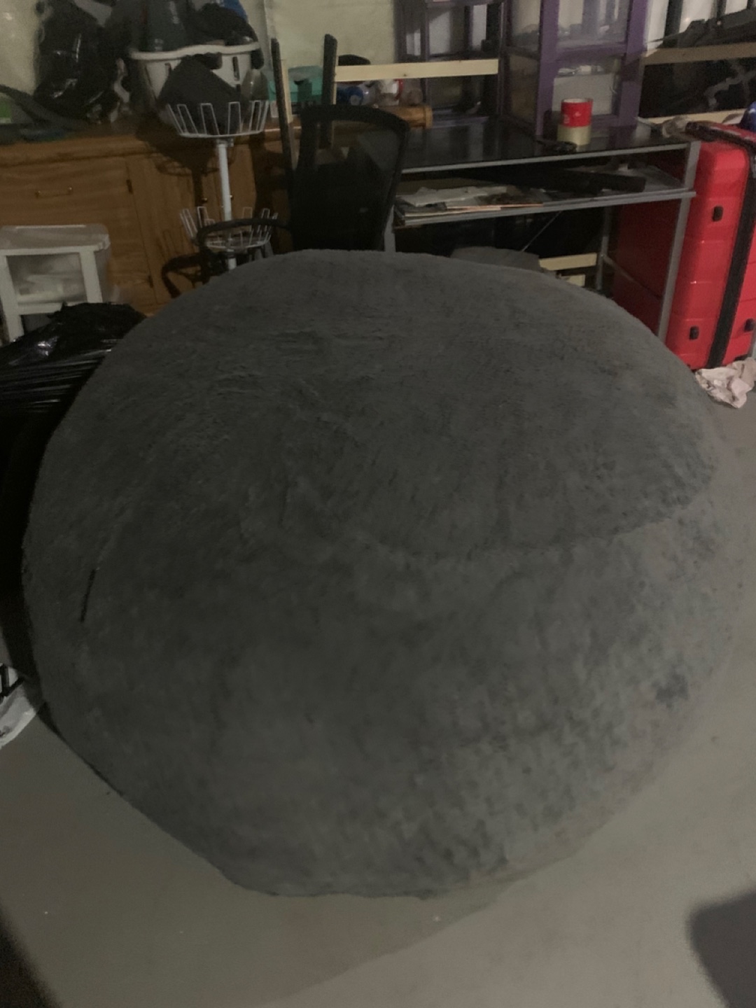 Grey Bean Bag Chair