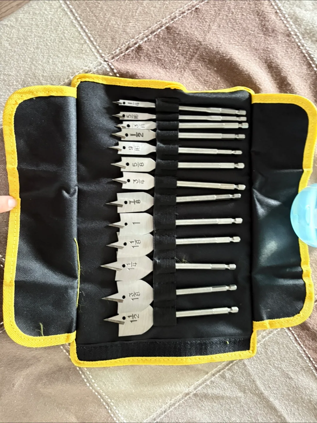 WorkPro Spade Drill Bit Set With Hex Shank - 13 Piece image indicator(3)