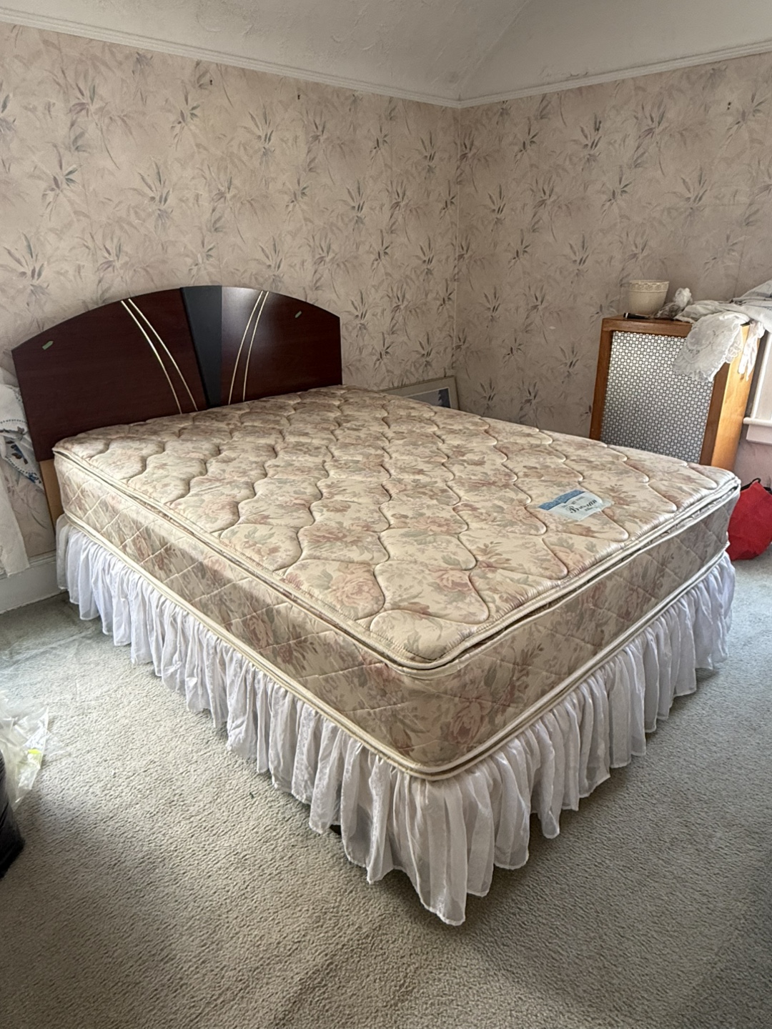 Full Size Bed Frame with Headboard