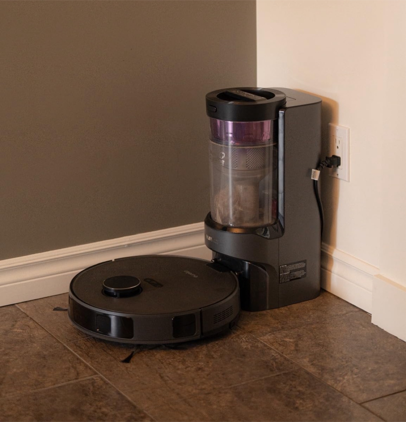 Eureka Robot Vacuum with Self-Emptying Base - photo 2
