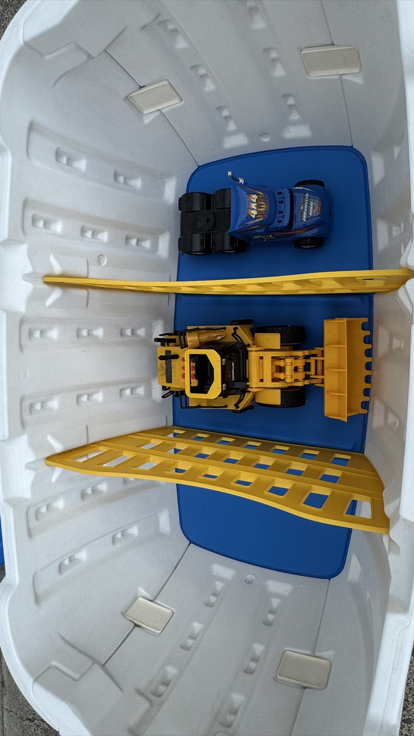 Little Tikes Toy Chest - Blue & White - photo 4