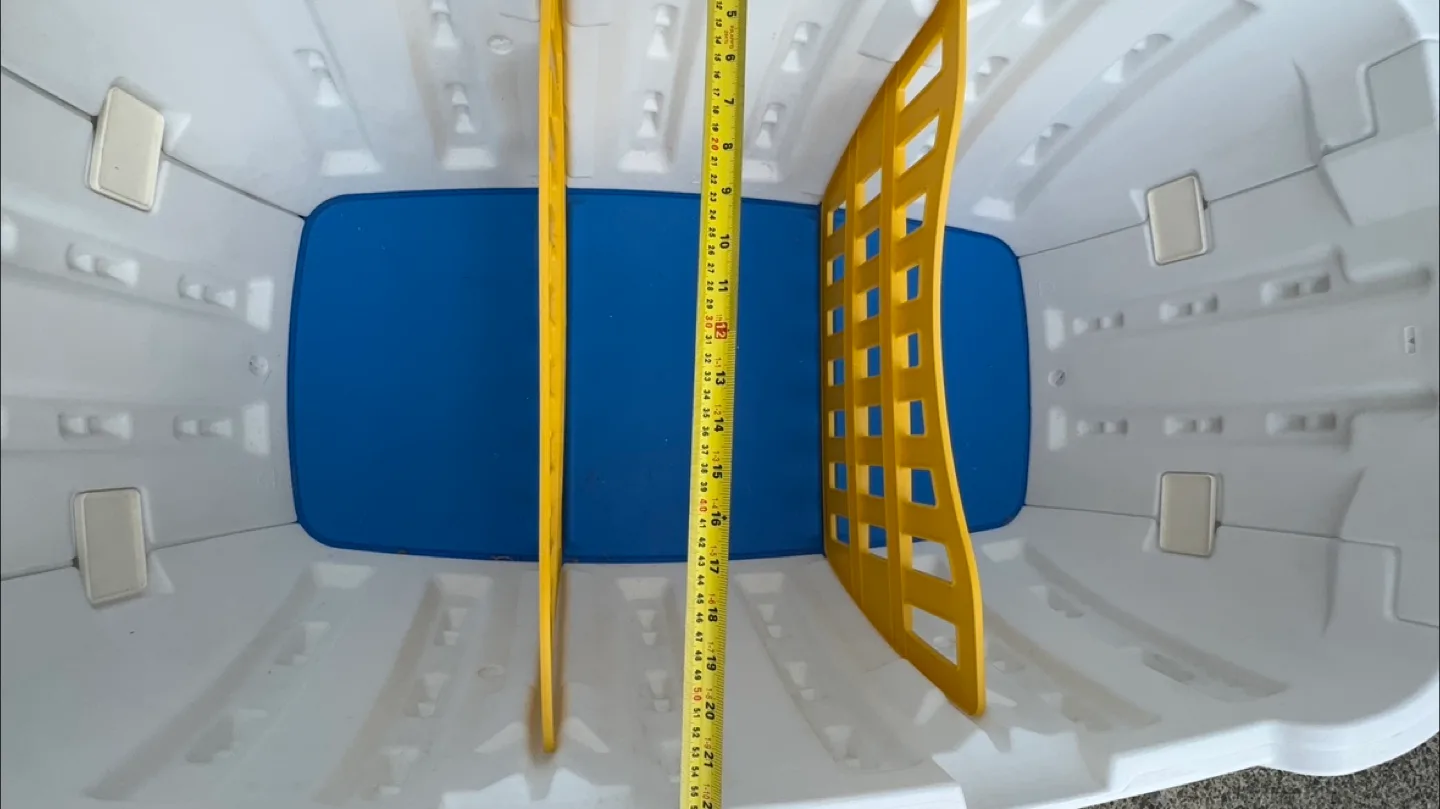 Little Tikes Toy Chest - Blue & White image indicator(6)