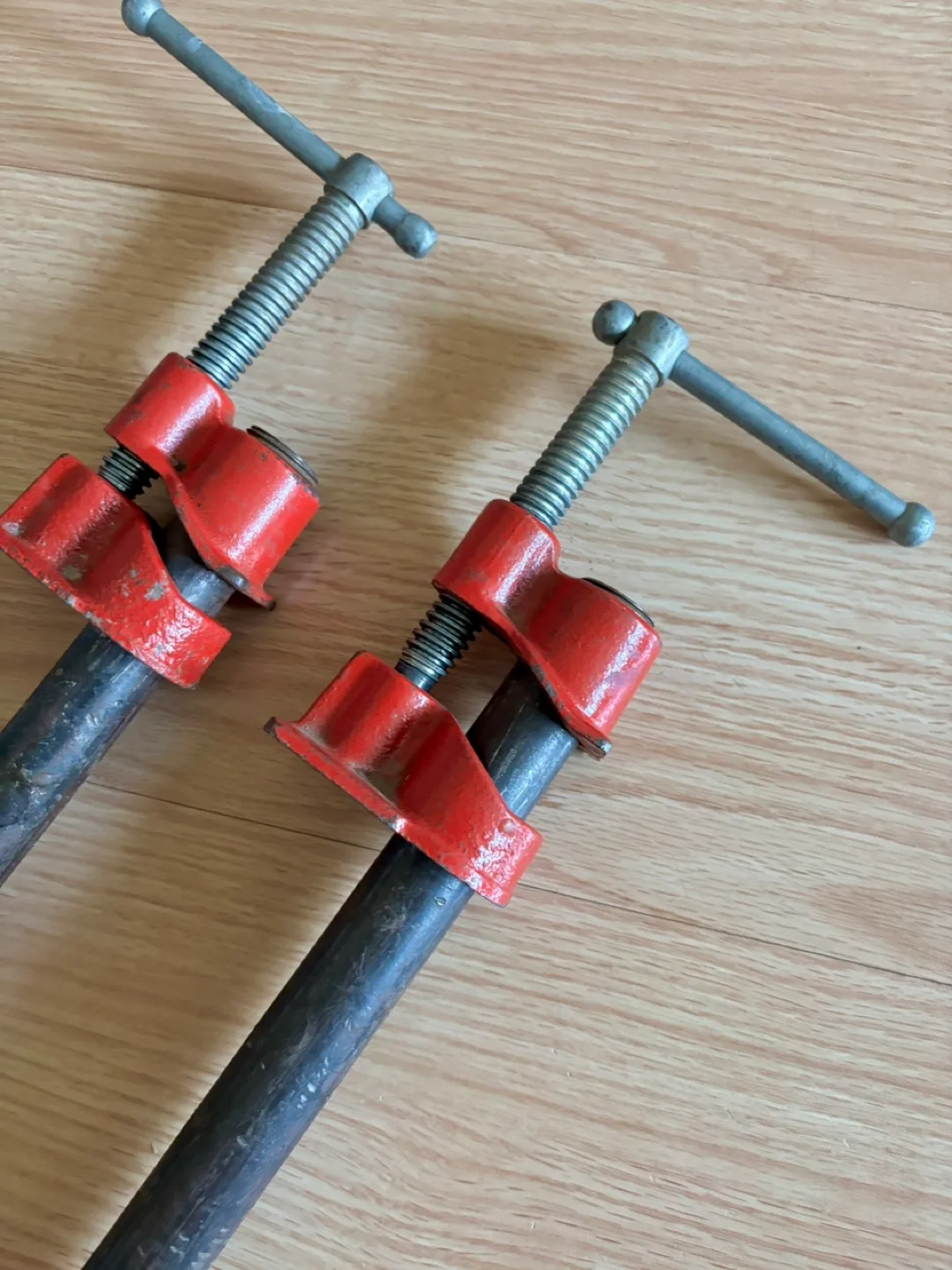 Pair of Pipe Clamps - 30” image indicator(2)