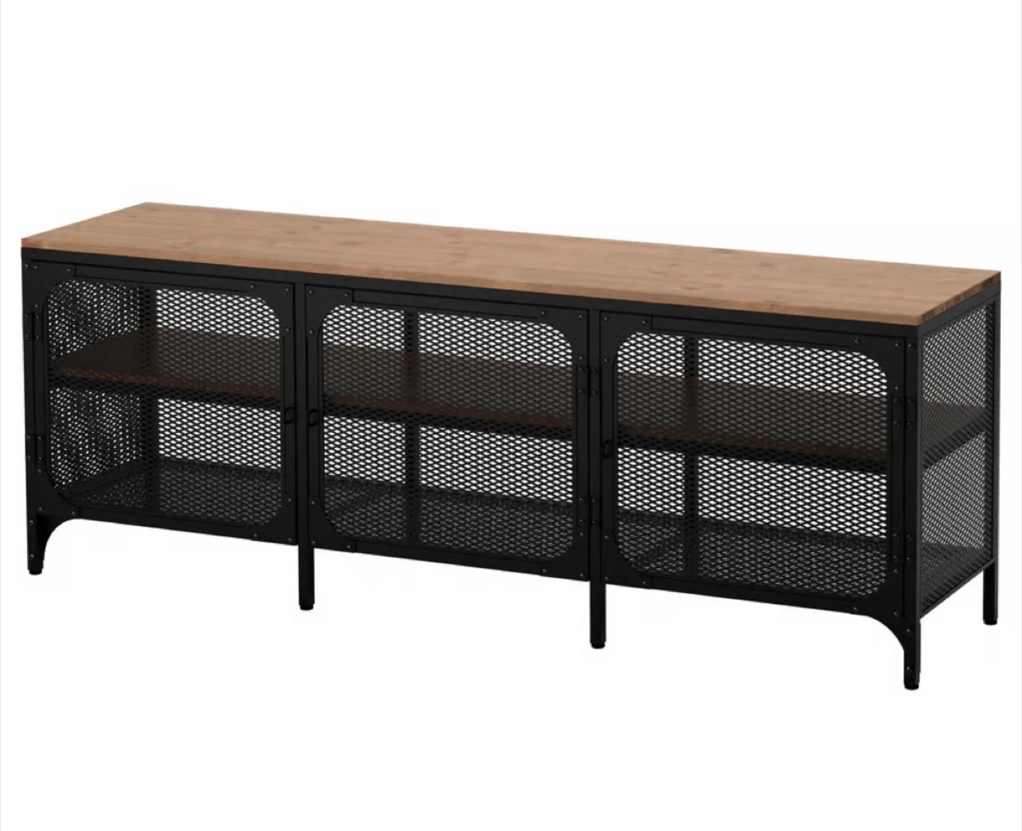 Wood & Metal TV Stand thumbnail