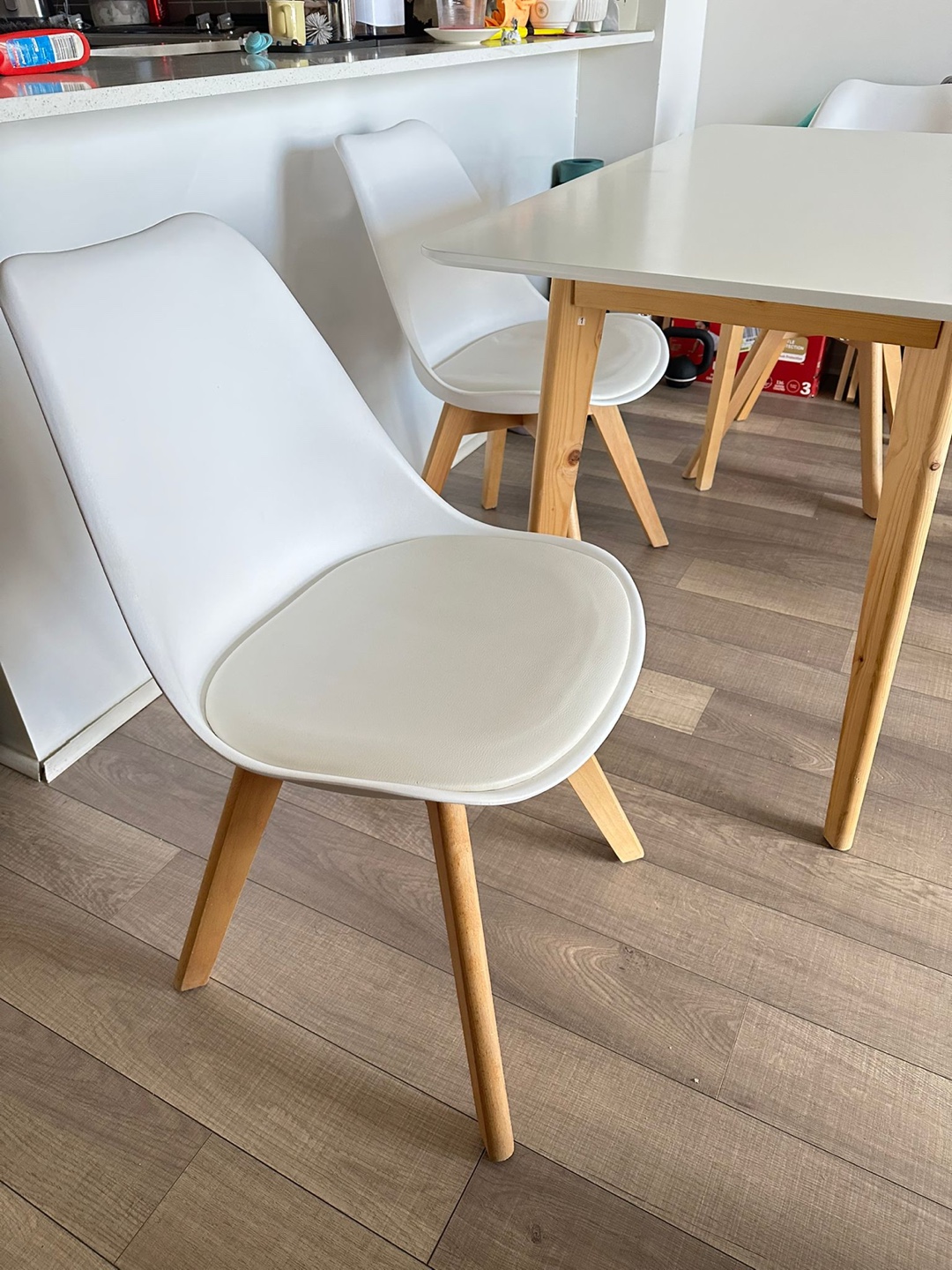 White Dining Chairs (Set of 4) - photo 5