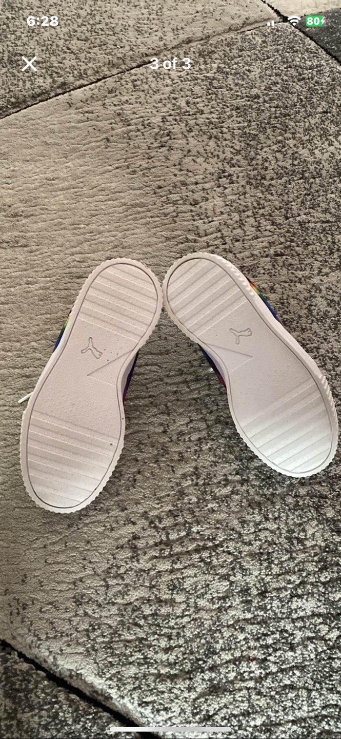 Puma Carina Rainbow Tie-Dye Sneakers - photo 3