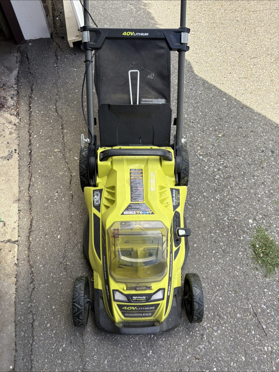 Ryobi 40V Lithium Brushless Lawnmower - photo 4