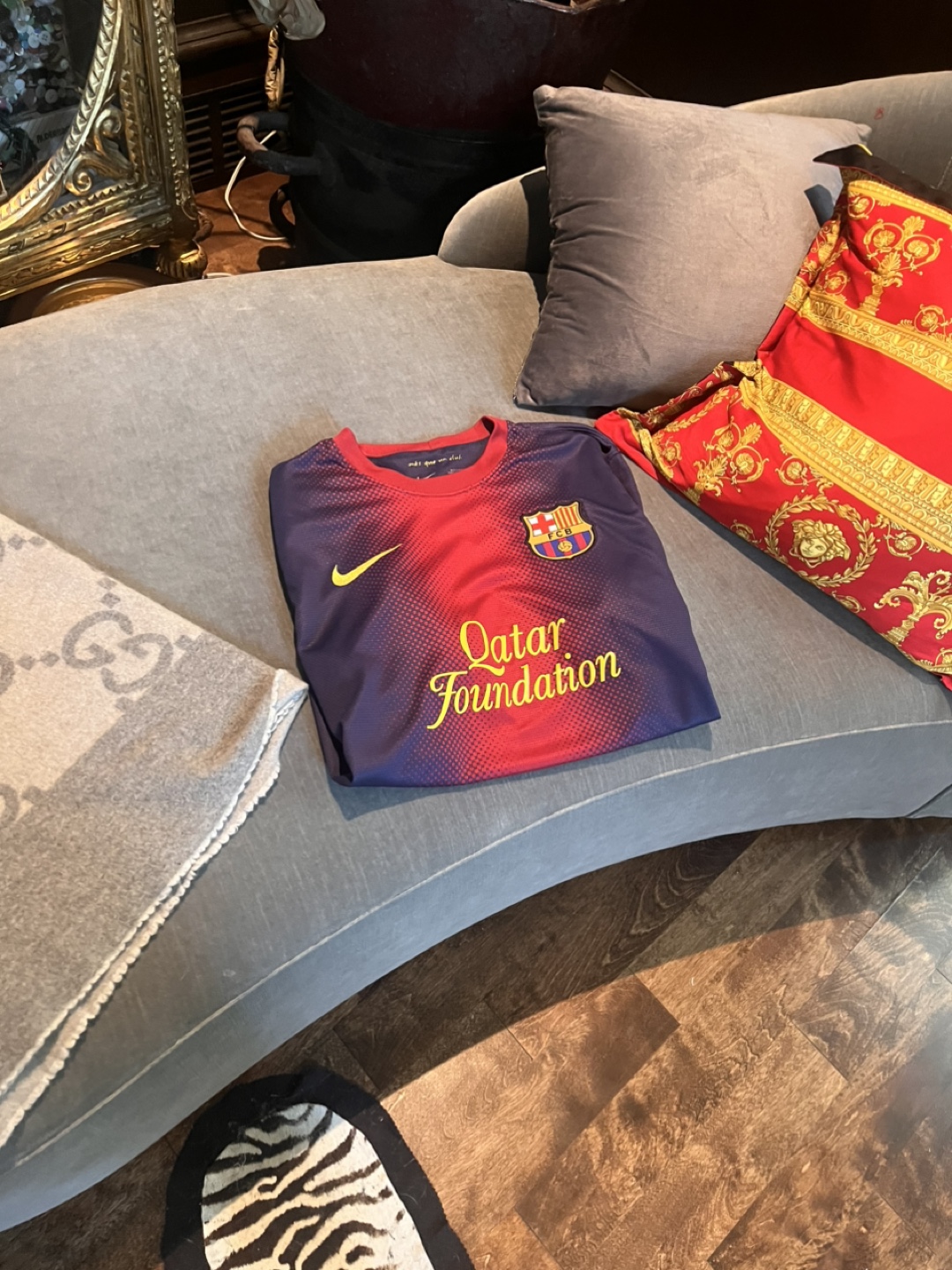 Nike FC Barcelona Soccer Jersey - photo 3