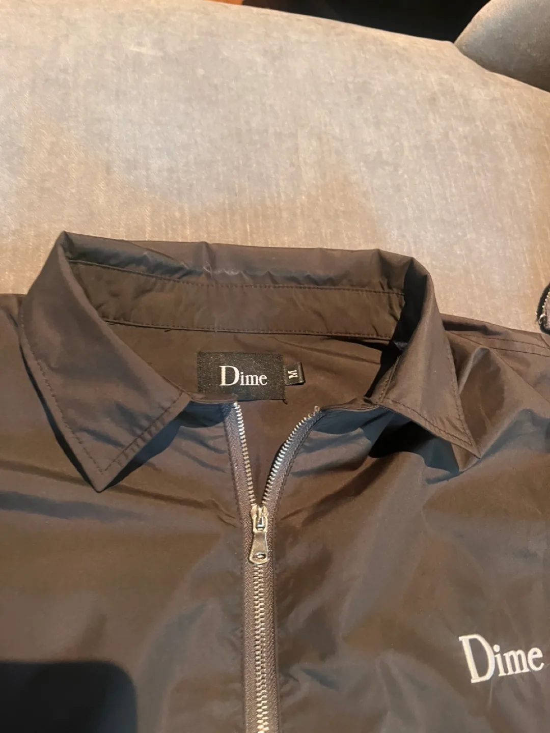 Dime Black Pullover Jacket - Size M thumbnail
