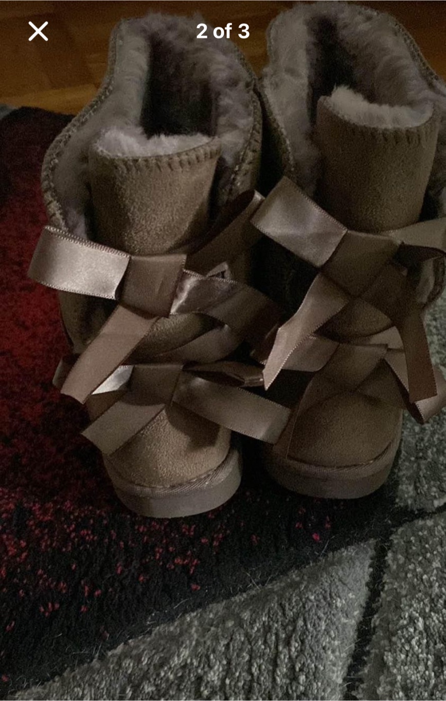 Girls boots with Bows - photo 2