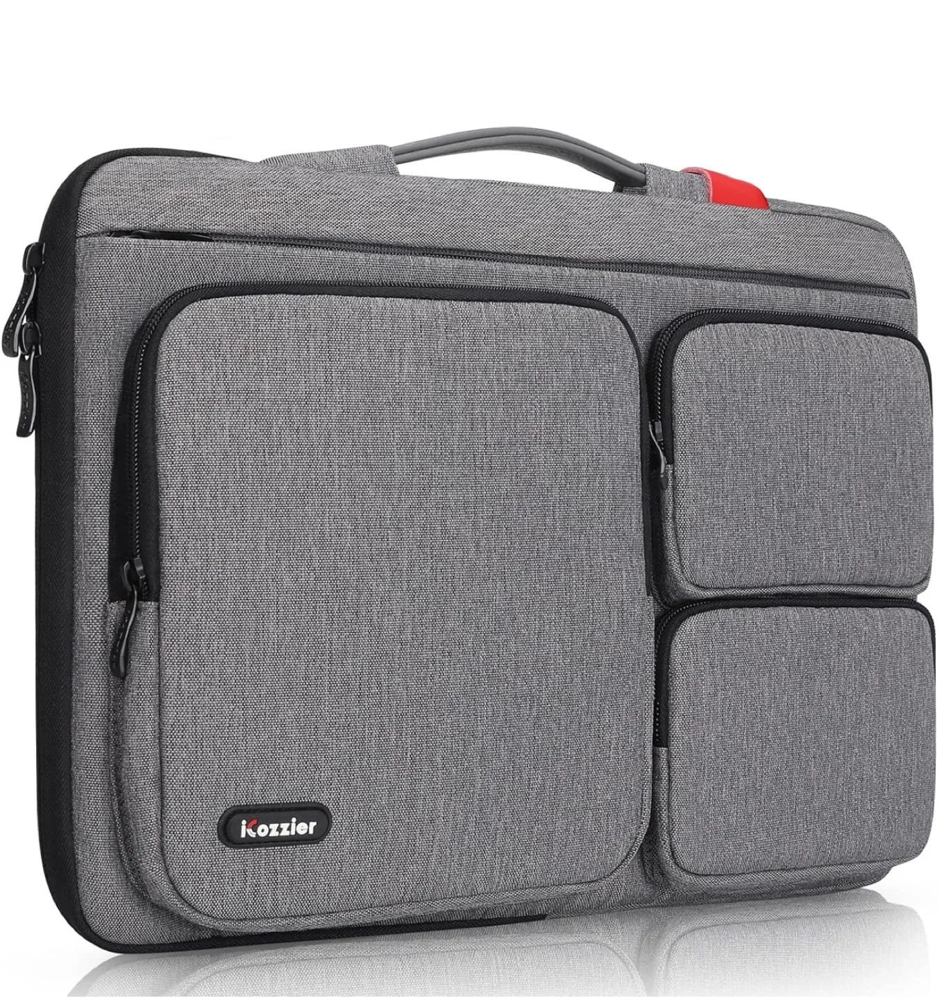 iCozzier 13-13.3 inch Thri-Sidepocket Laptop Sleeve with Handle image indicator(5)