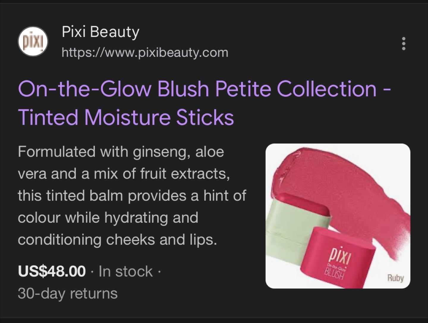 Pixi On-the-Glow Blush Petite Collection - photo 5