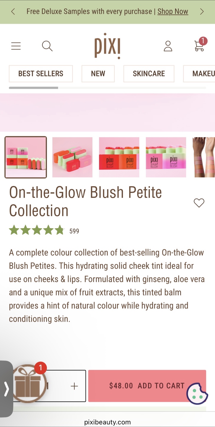 Pixi On-the-Glow Blush Petite Collection - photo 4