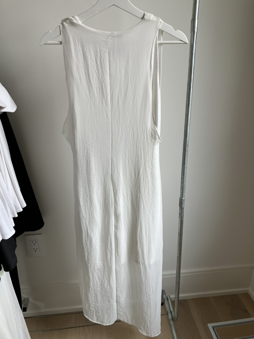 Zara White Dress Size S - photo 3