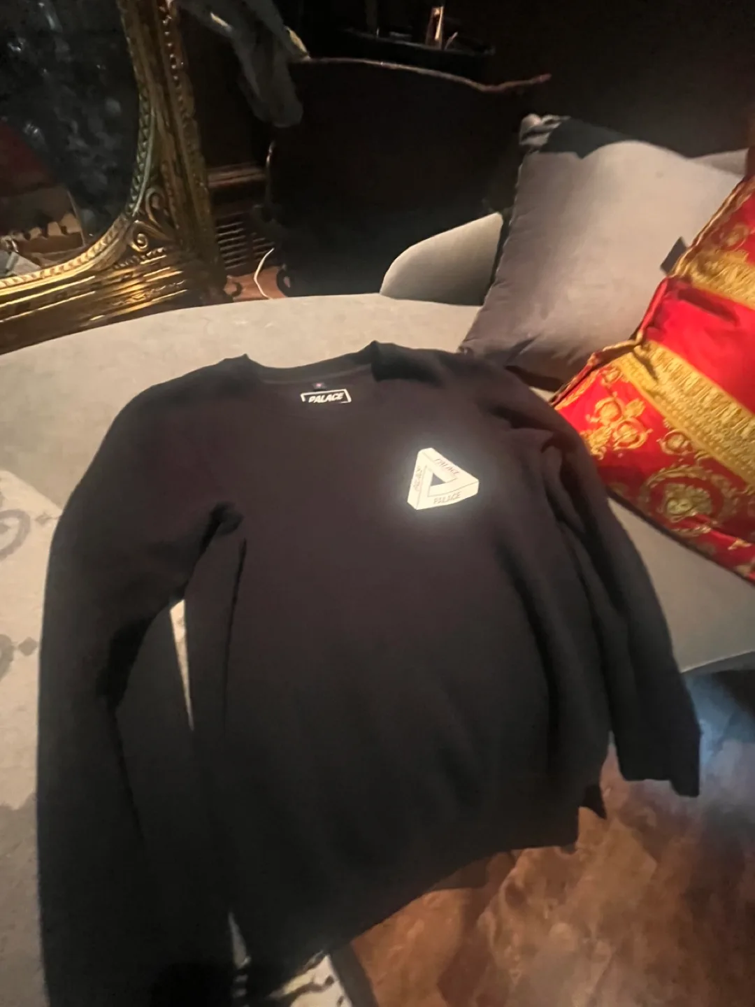 Palace Black Crewneck Sweatshirt thumbnail