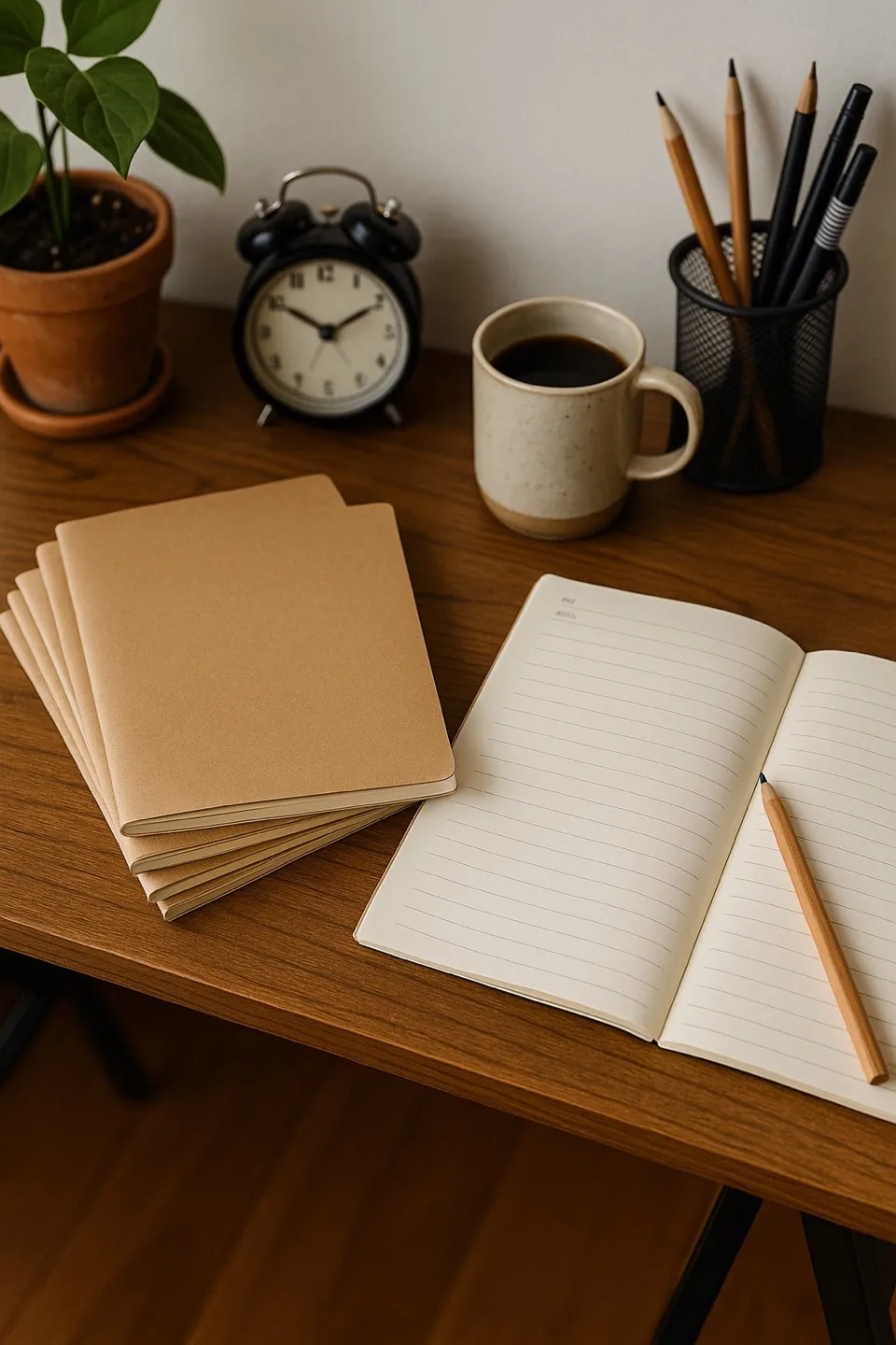 Blank Kraft Notebooks - Set of 8 thumbnail
