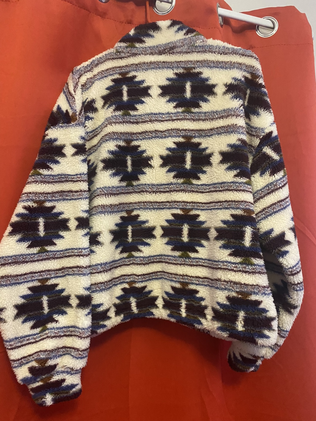Patterned Fleece Pullover - photo 2