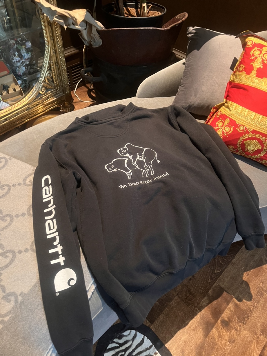 Carhartt Black Hoodie - photo 3