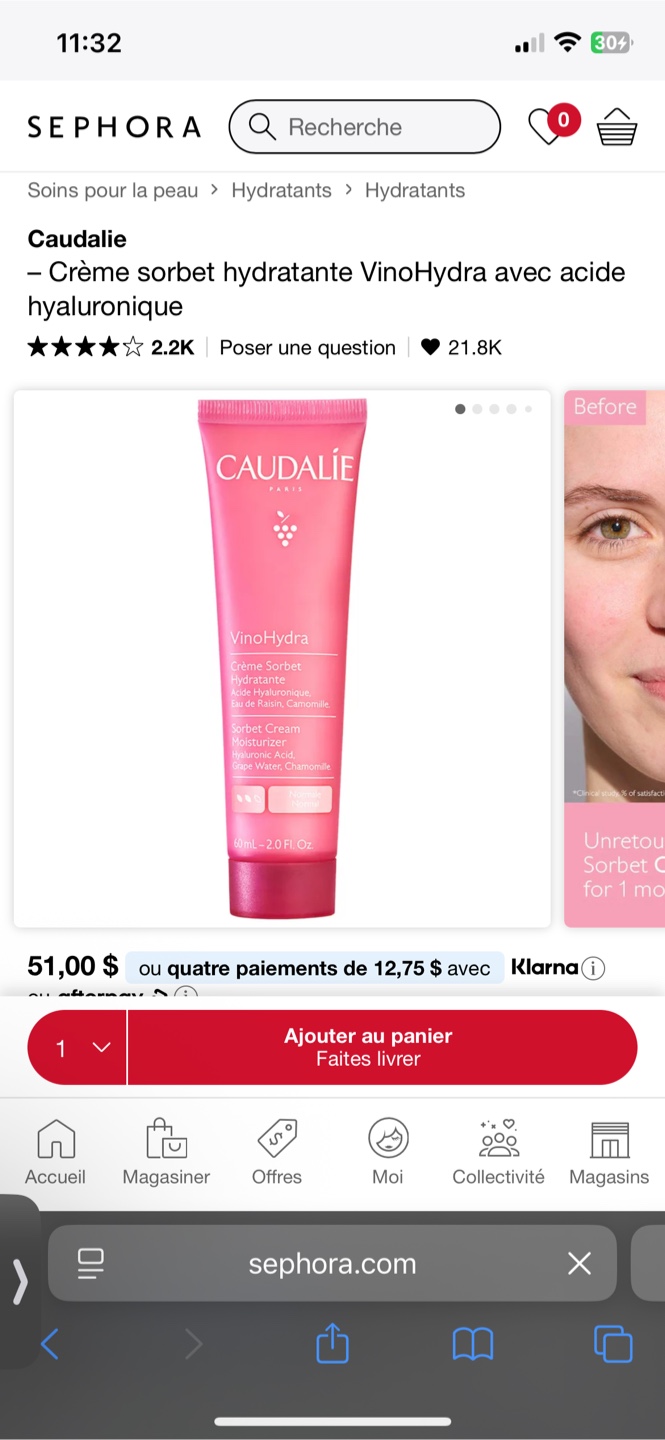 Caudalie VinoHydra Moisturizing Cream Set - photo 4