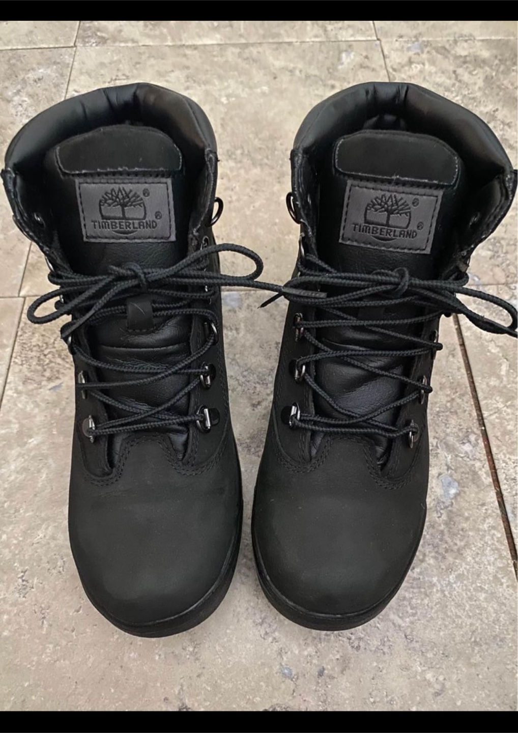 Timberland Black Leather Boots