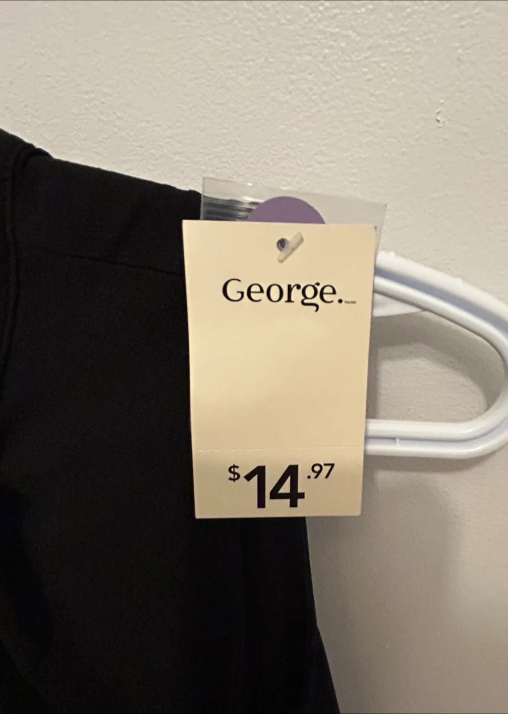 Womens “George” Black Sleeveless Top/Blouse image indicator(2)