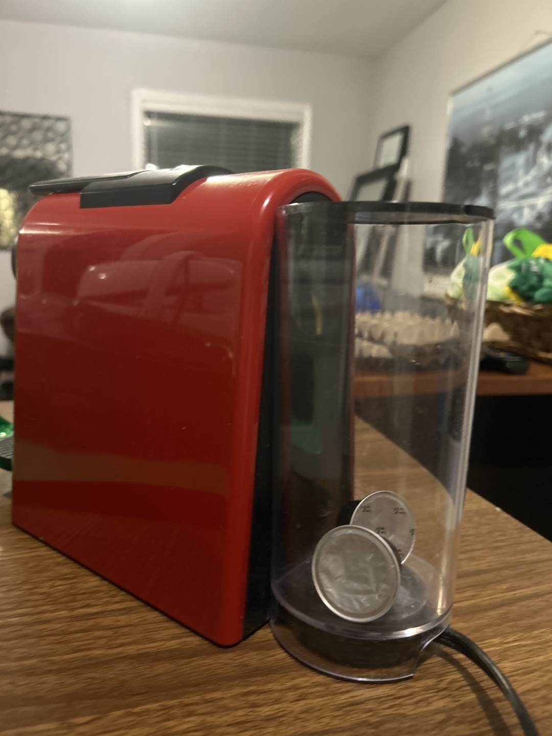 Nespresso Essenza Mini Red Coffee Maker - photo 3