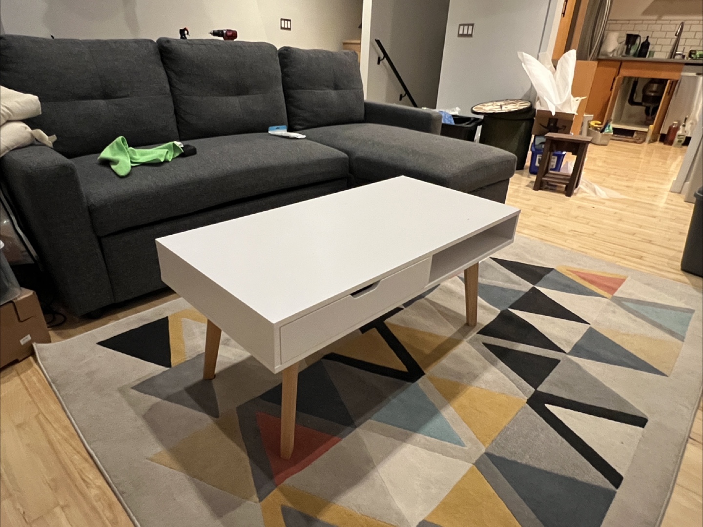 White Modern Coffee Table