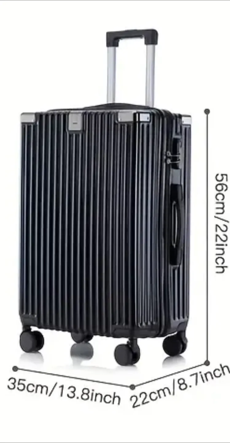 Brand new never used Black Carry-On Suitcase image indicator(7)