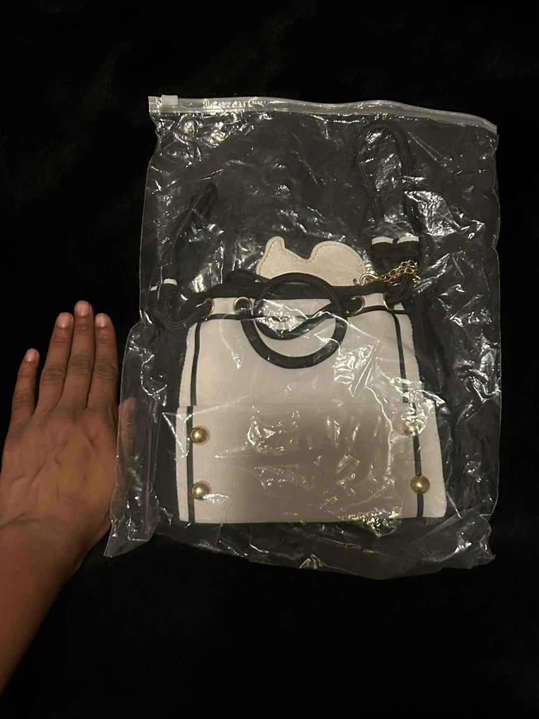 Snoopy Drawstring Bucket Bag - New image indicator(2)