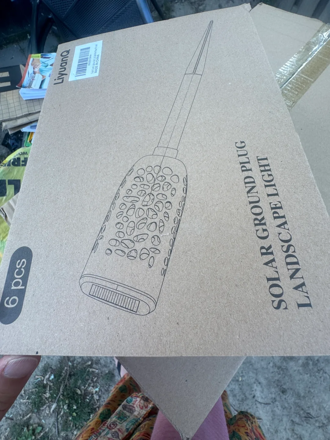 Solar Ground Plug Lights - 6 pcs image indicator(4)