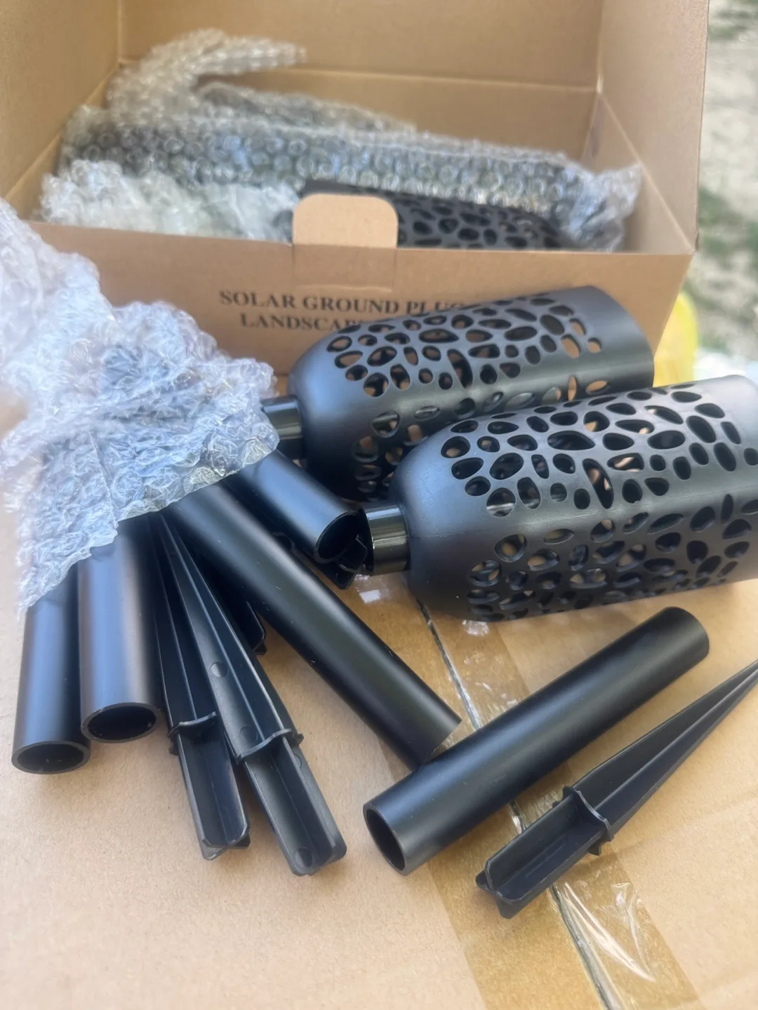 Solar Ground Plug Lights - 6 pcs image indicator(2)