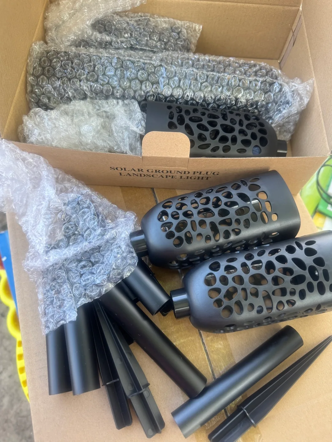 Solar Ground Plug Lights - 6 pcs image indicator(3)