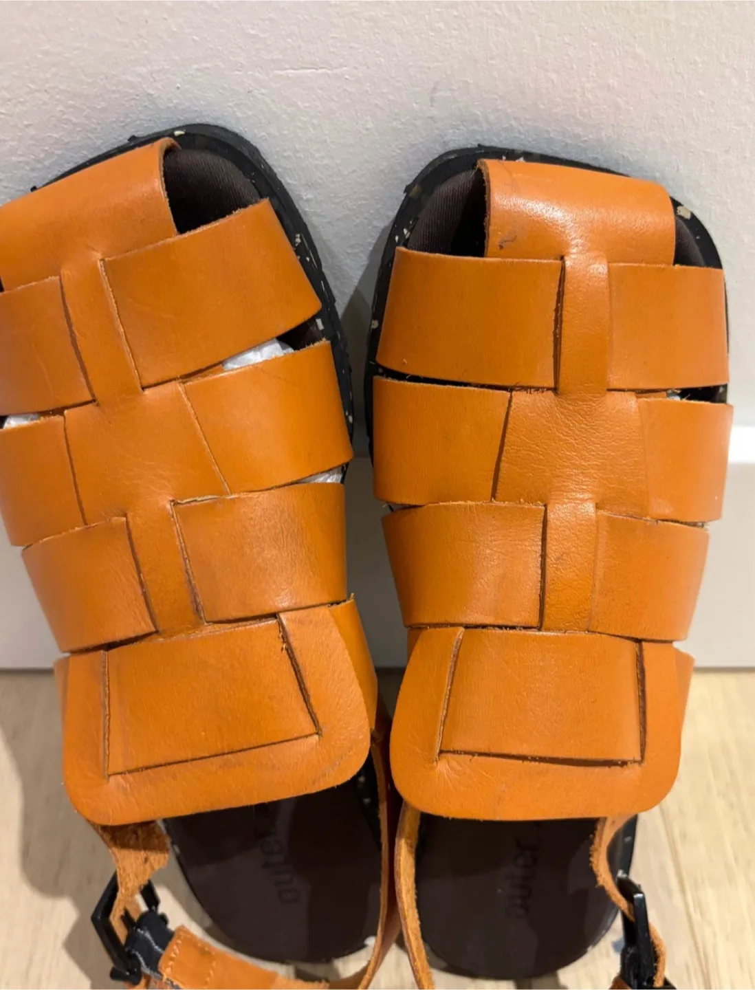 Outer. Woven Leather Sandals image indicator(2)