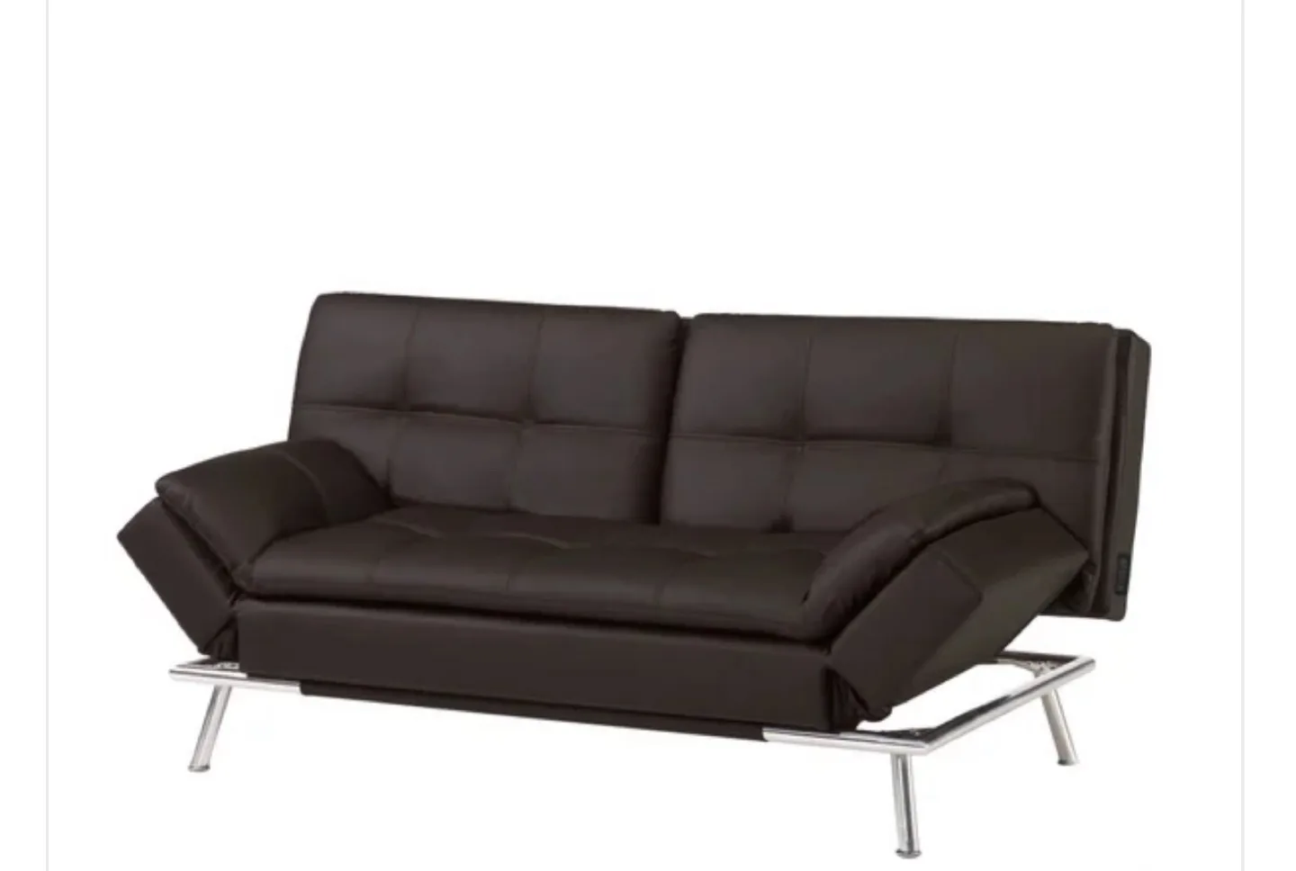 Leather Sofa Bed: Ravenna Relax-A-Lounger Euro Lounger image indicator(6)