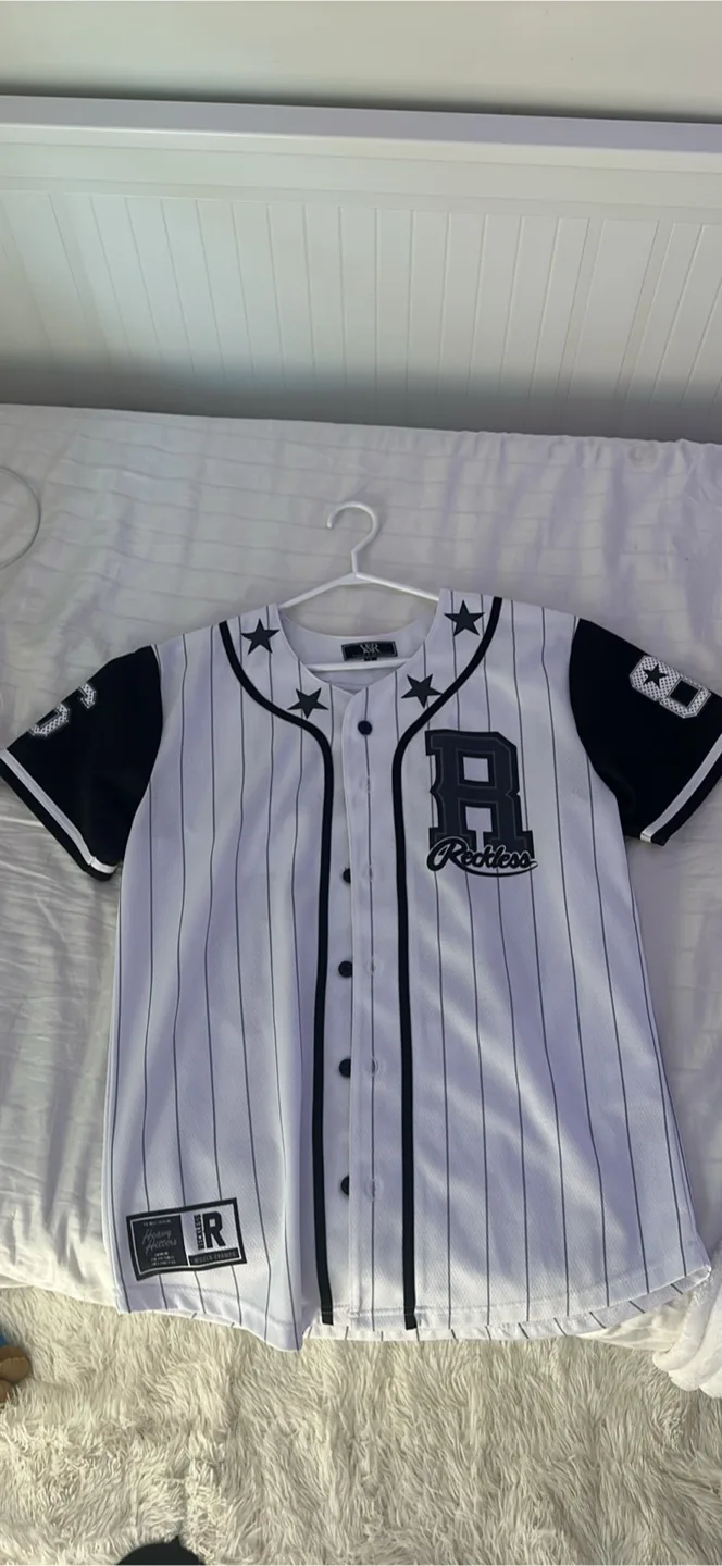 Young & Reckless Baseball Jersey thumbnail