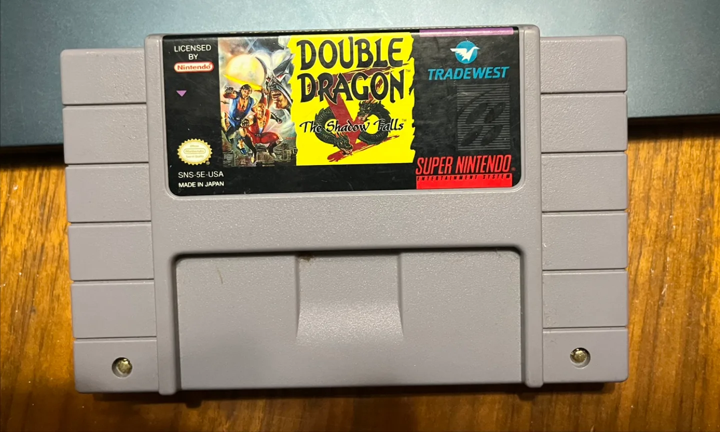 Double Dragon 5 The Shadow Falls - SNES Super Nintendo thumbnail