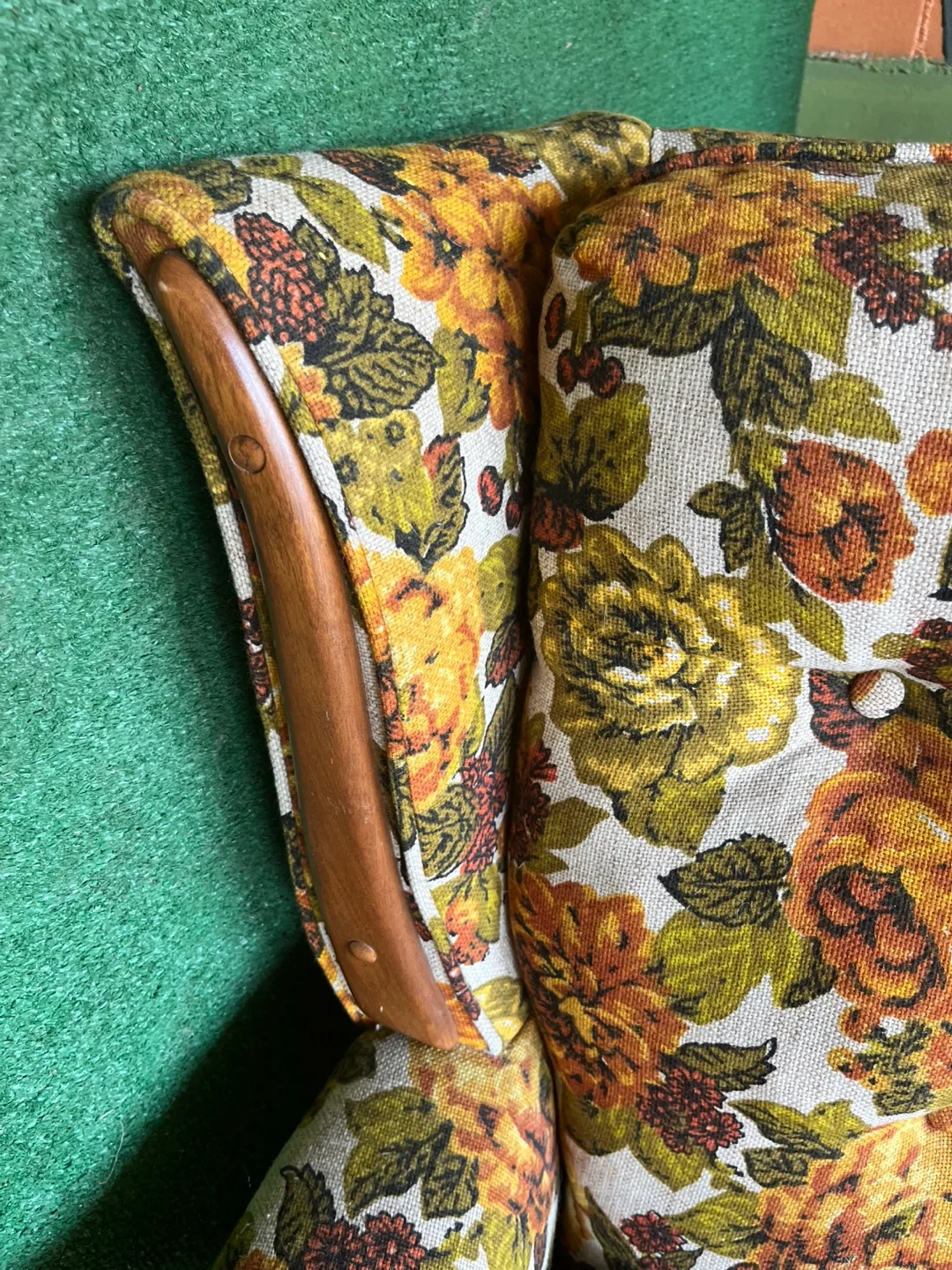 Floral Wingback Armchair image indicator(3)