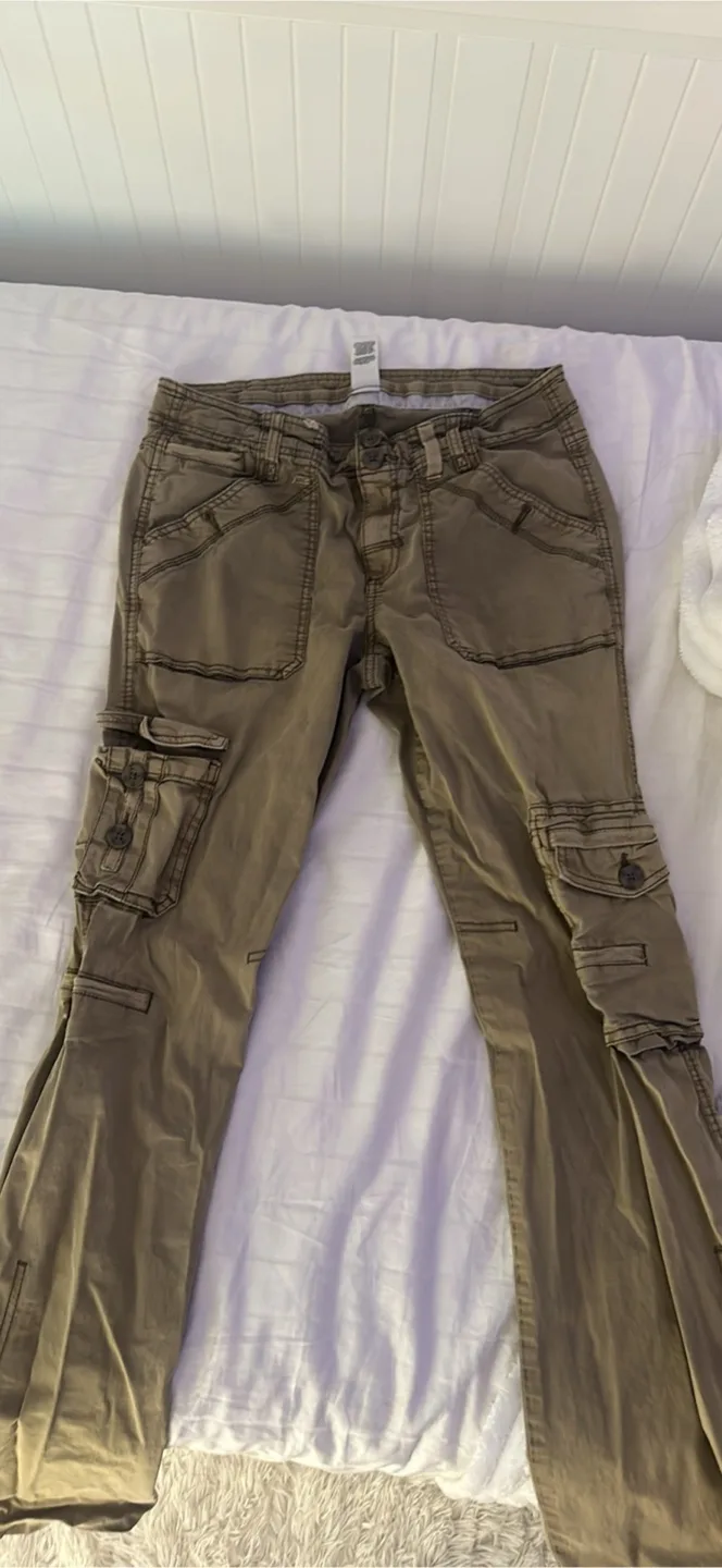 Garage Brown Cargo Pants thumbnail