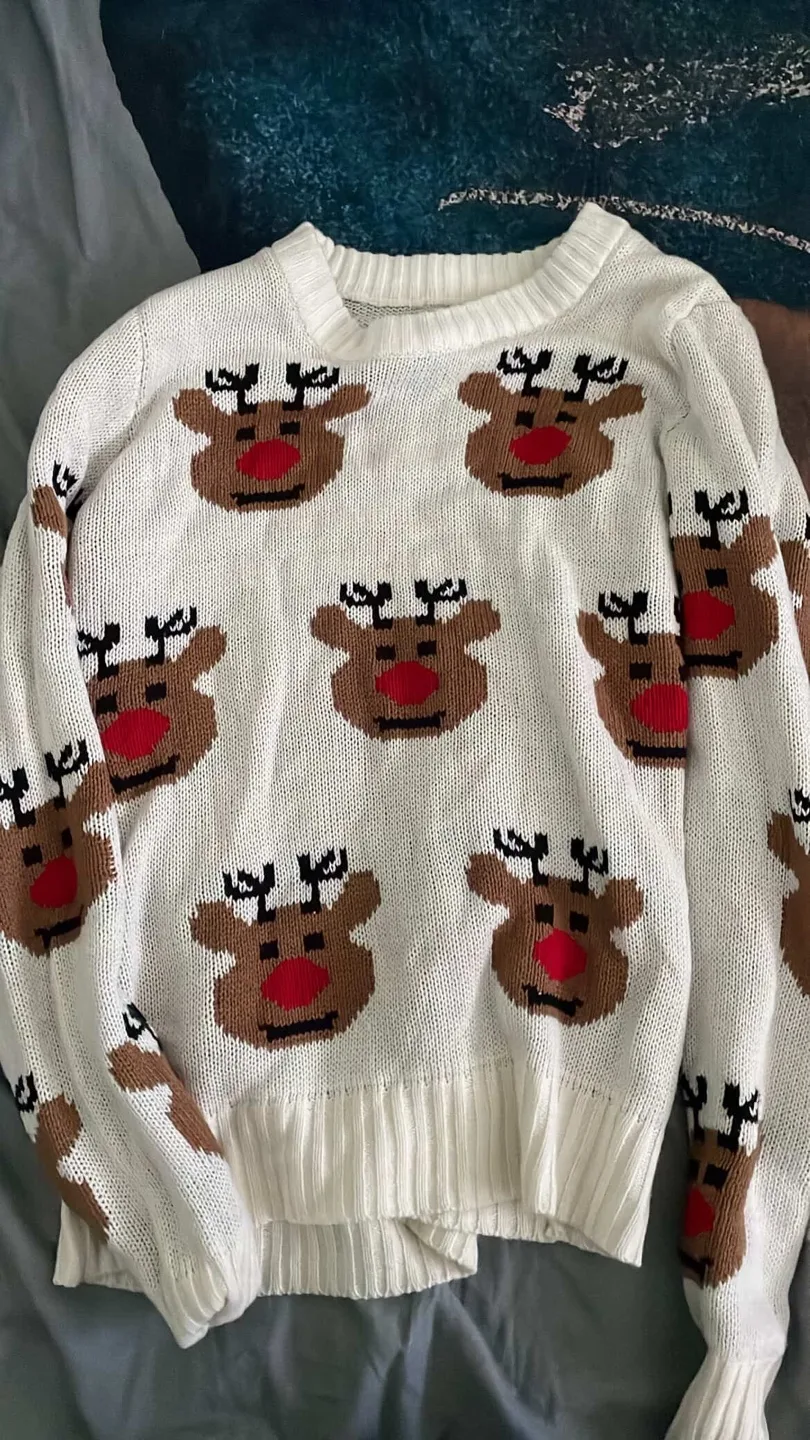 Reindeer Christmas Sweater thumbnail